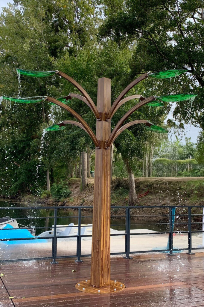 Plateforme aqualudique